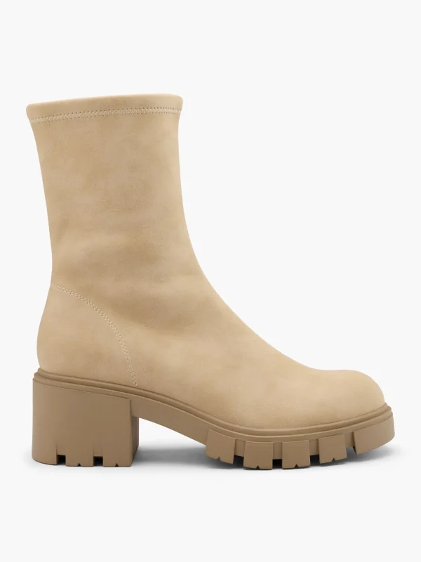 Catwalk Ankelstøvle Beige New