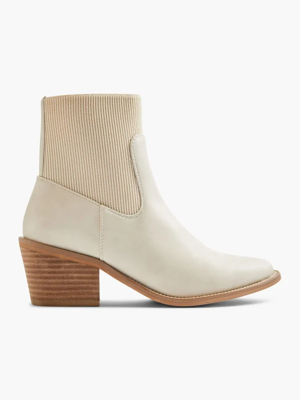 Catwalk Ankelstøvle Beige Discount