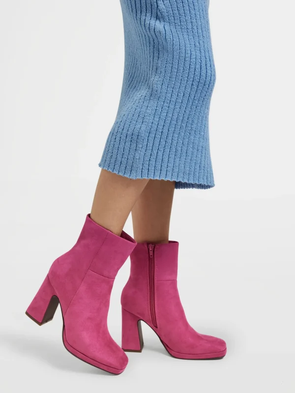 Claudia Ghizzani Ankelstøvle Fuchsia Hot