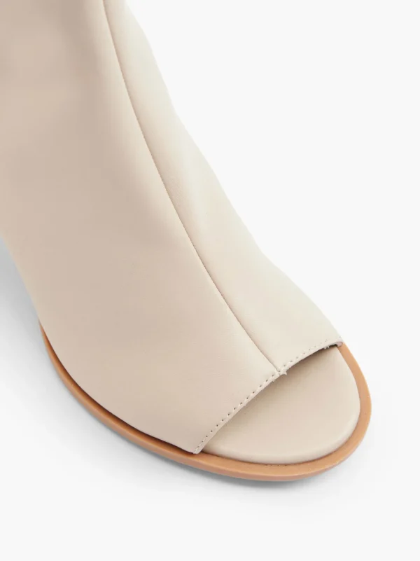 Catwalk Ankelstøvle Beige Outlet