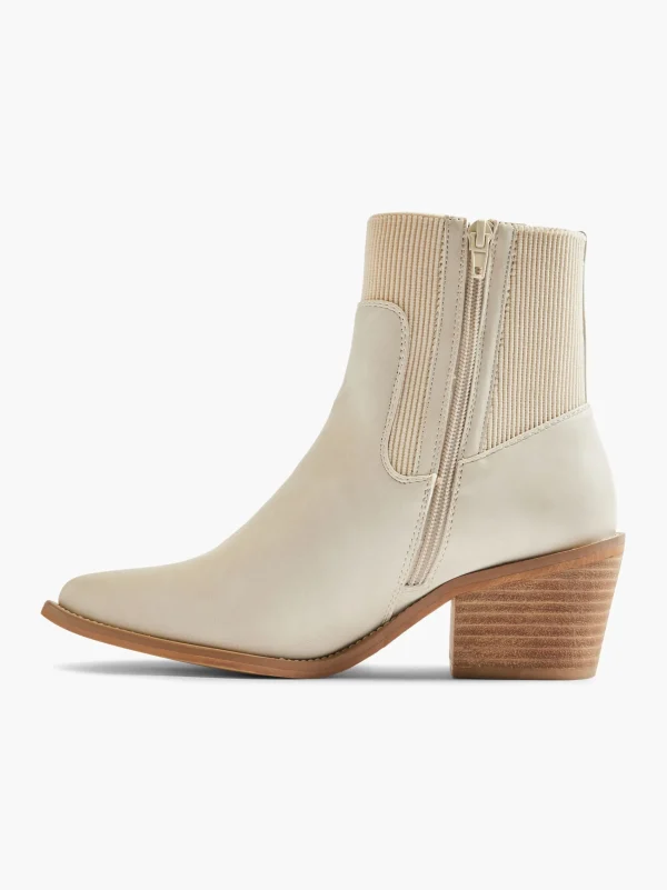 Catwalk Ankelstøvle Beige Discount