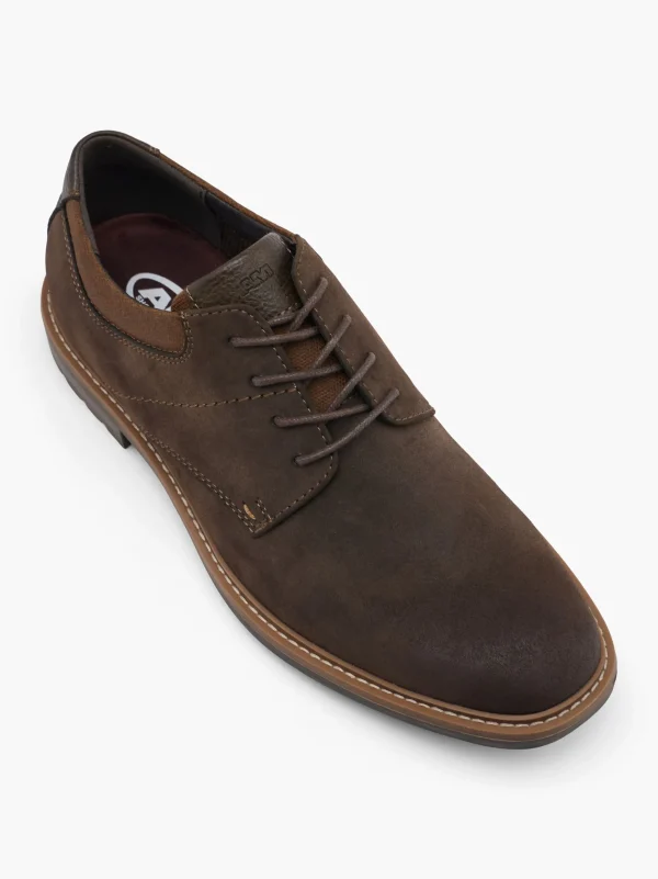 AM SHOE Business sko Brun Clearance