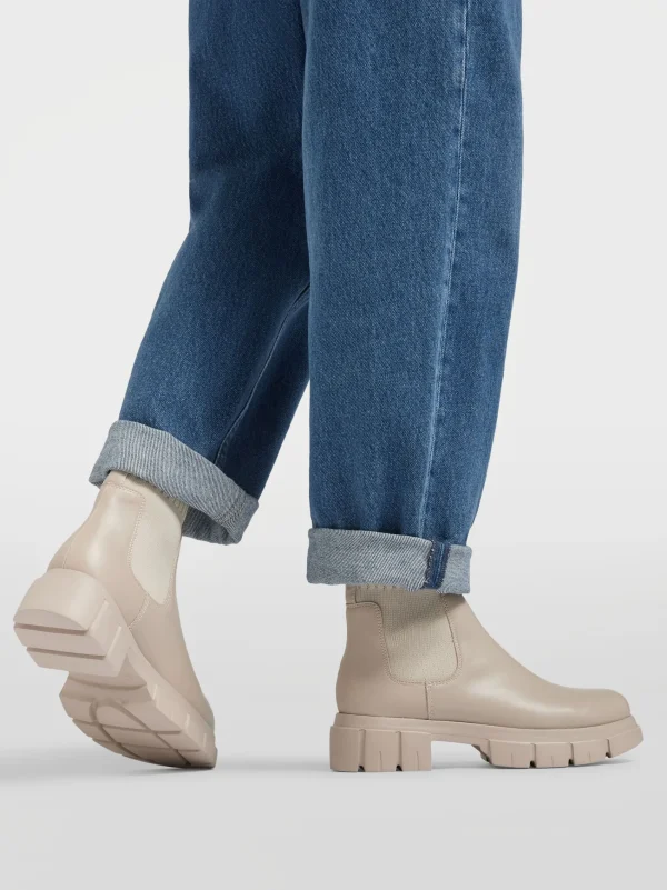 Catwalk Chelsea boot Beige New