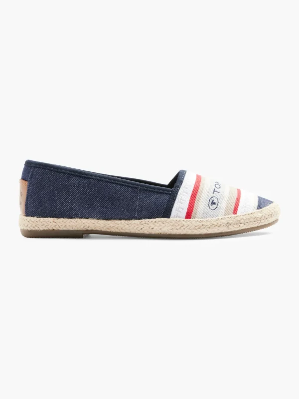 TOM TAILOR Espadrille Blå Hot