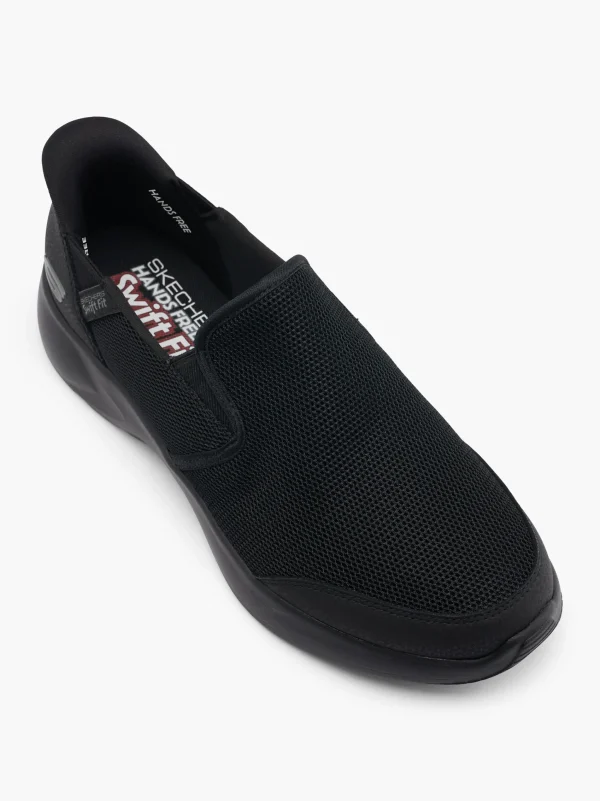 Skechers Flad sko Sort Sale