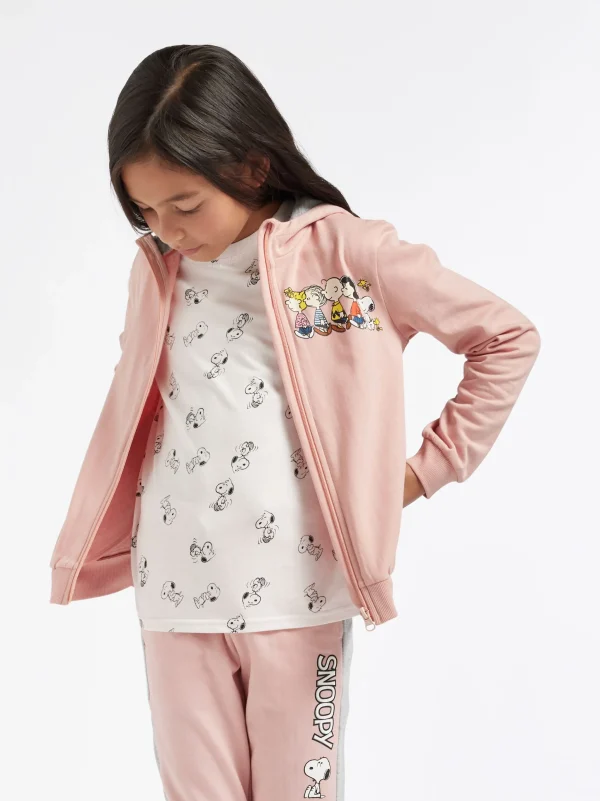 THE PEANUTS Hoodie Lyserød Fashion
