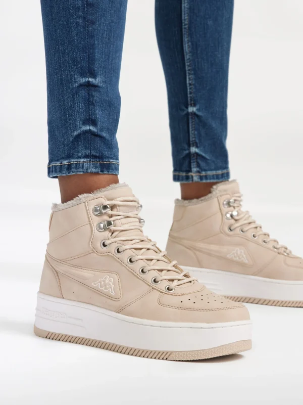 Kappa Mid cut sneaker Beige Online