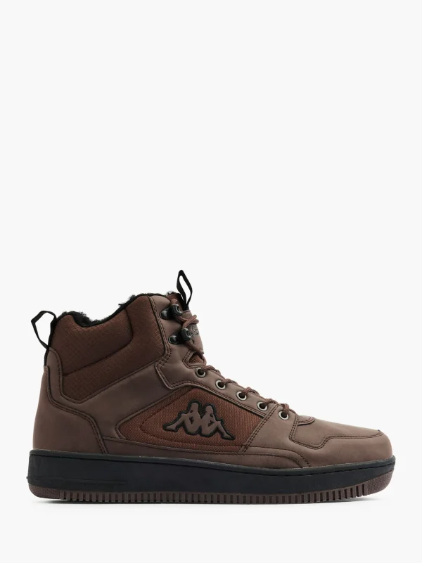 Kappa Mid cut sneaker Brun Sale