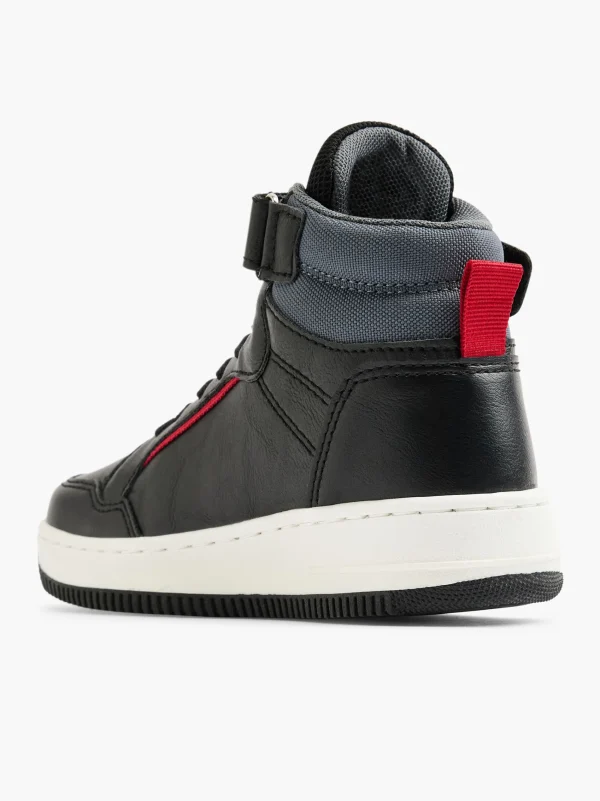Kappa Mid cut sneaker Sort Fashion