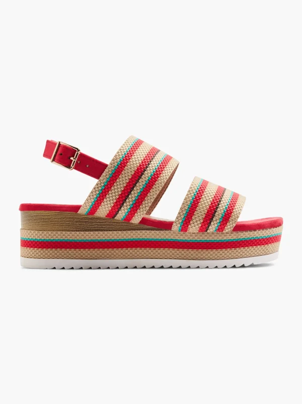 Graceland Sandal Rød Discount