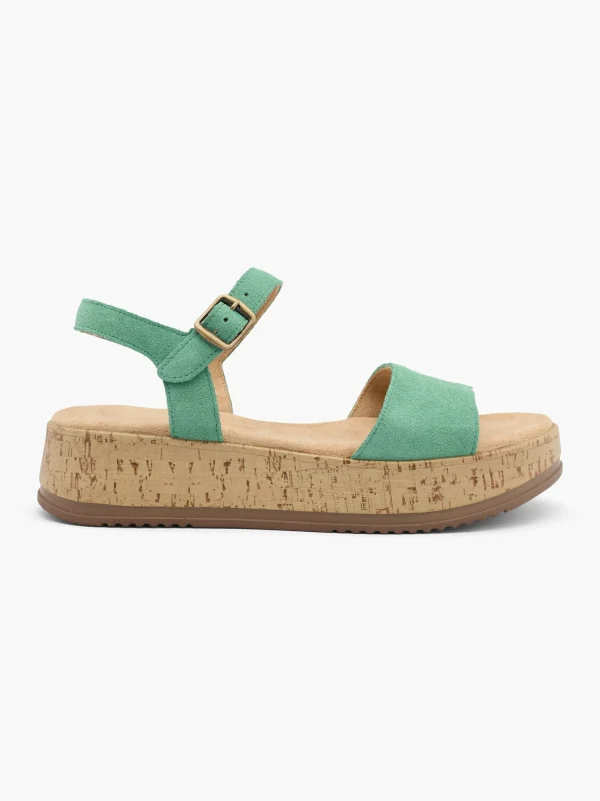 5th Avenue Sandal Grøn Discount
