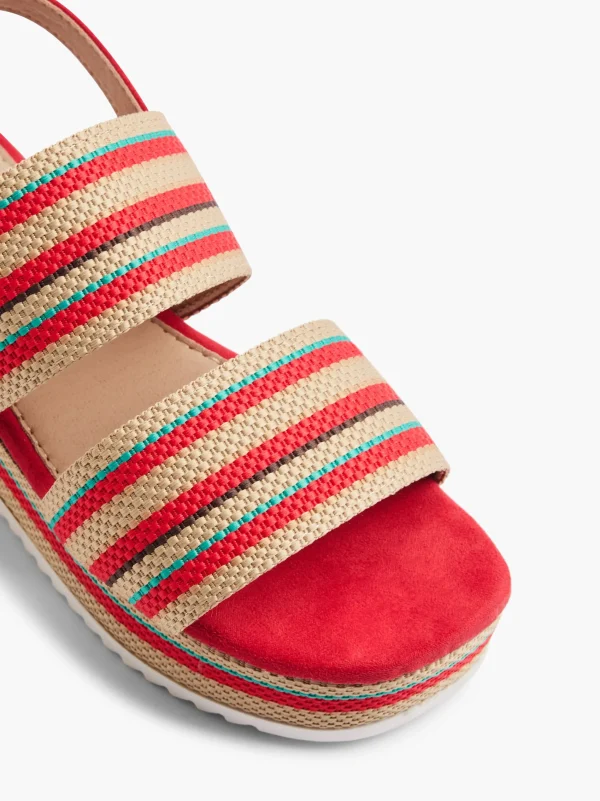 Graceland Sandal Rød Discount
