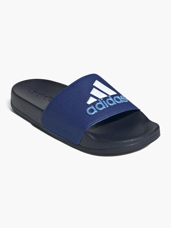adidas Slide Blå New