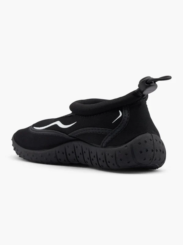 Blue Fin Slides & badesko Sort Discount