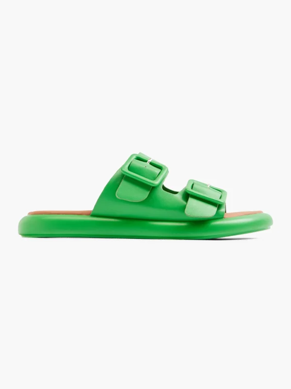 Catwalk Slip in sandal Grøn Discount