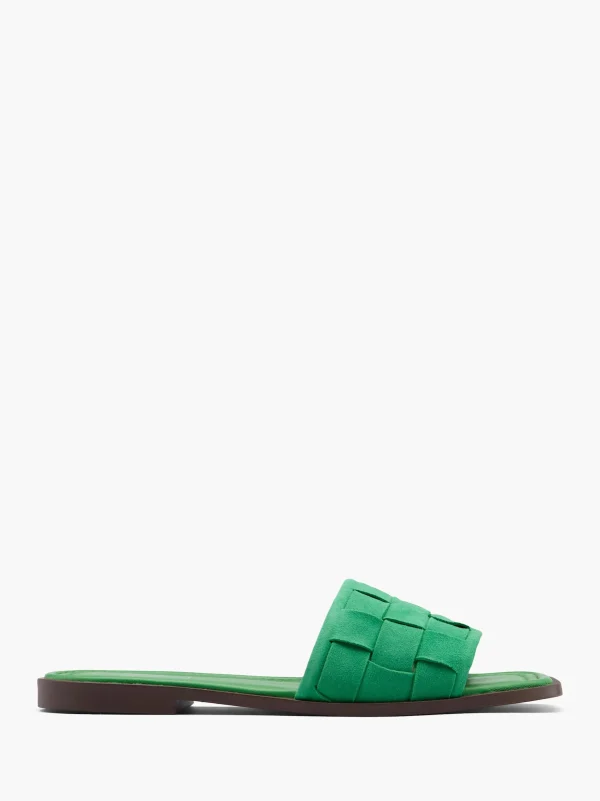 5th Avenue Slip in sandal Grøn Clearance