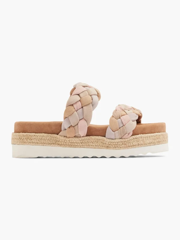 5th Avenue Slip in sandal Beige Fashion