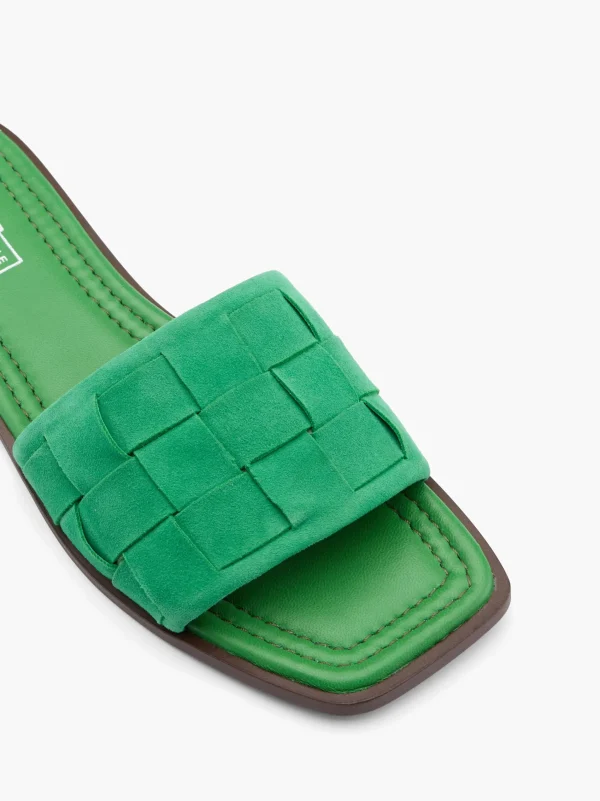 5th Avenue Slip in sandal Grøn Clearance