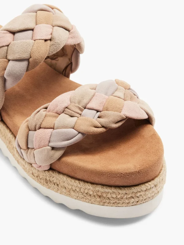 5th Avenue Slip in sandal Beige Fashion