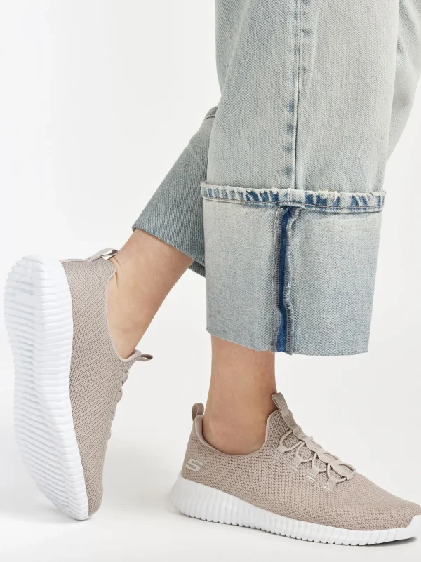 Skechers Slip on sneaker Taupe Best