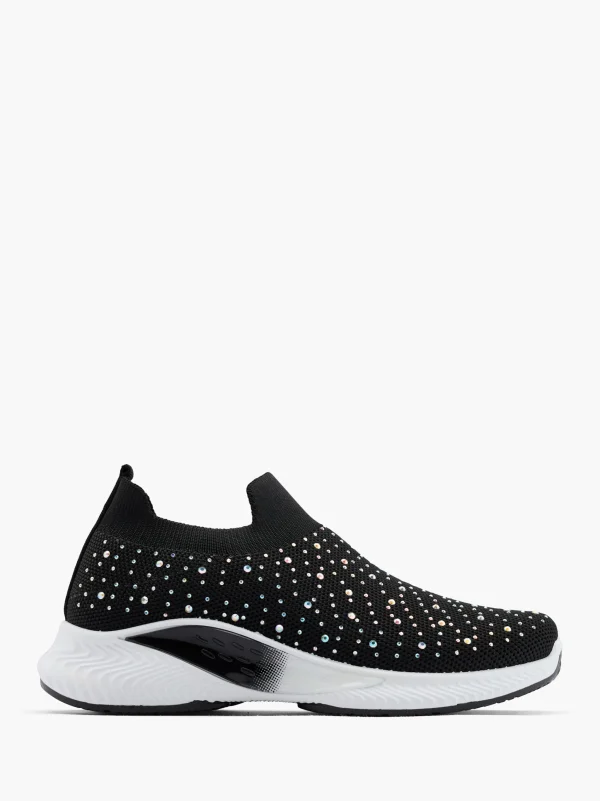 Graceland Slip on sneaker Sort Outlet