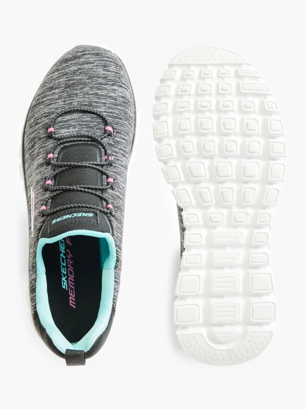 Skechers Slip on sneaker Grå New