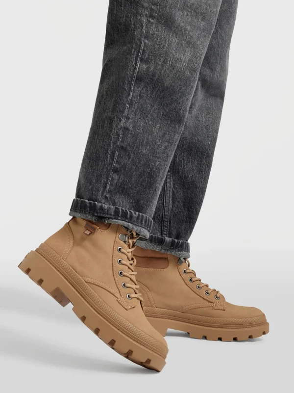 Bench Snørestøvle Beige Online
