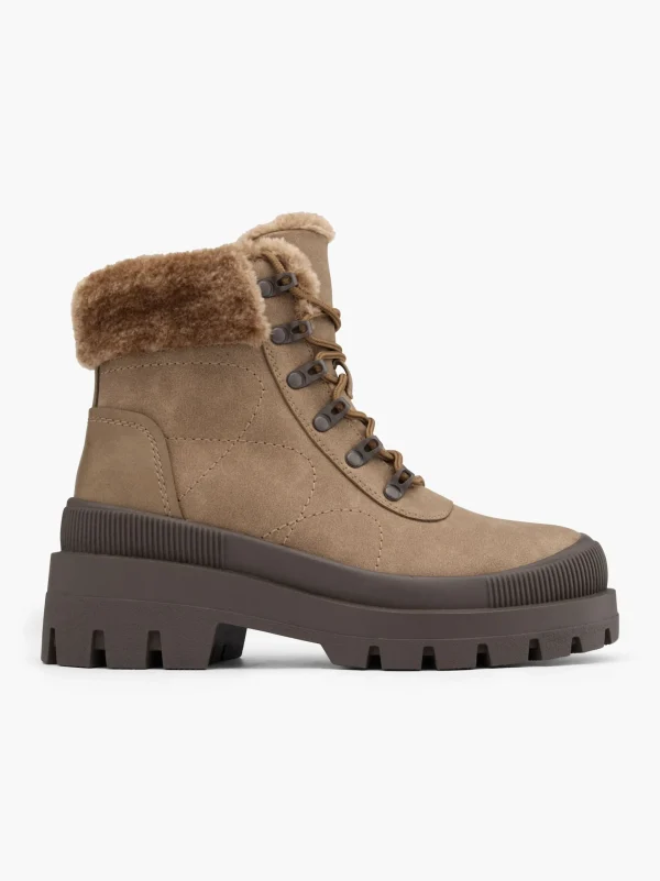 Catwalk Snørestøvle Taupe Online