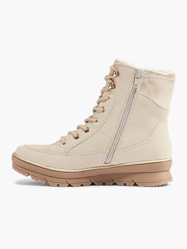 5th Avenue Snørestøvle Beige Fashion