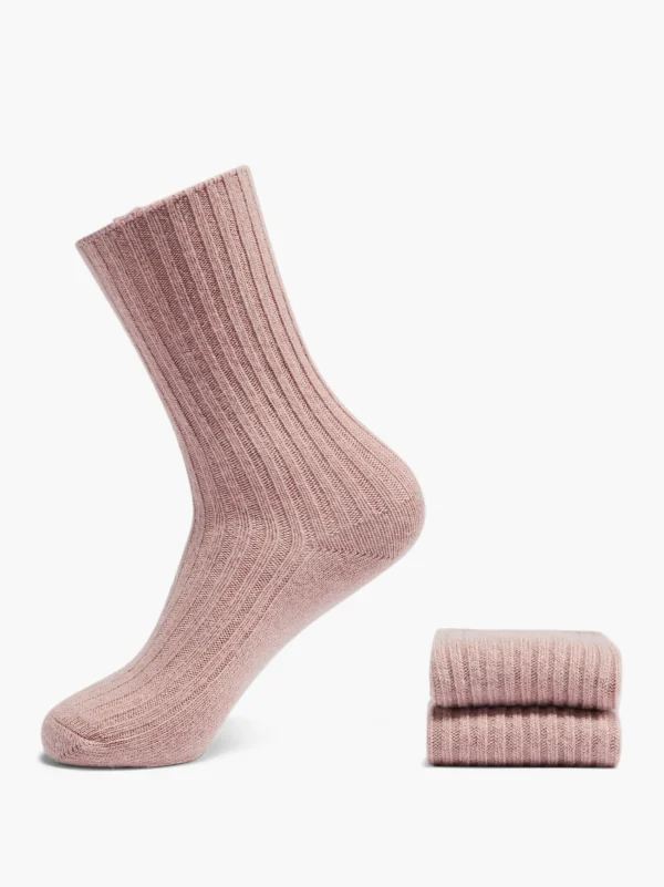 Cosy Nature Strømpe Pink Clearance